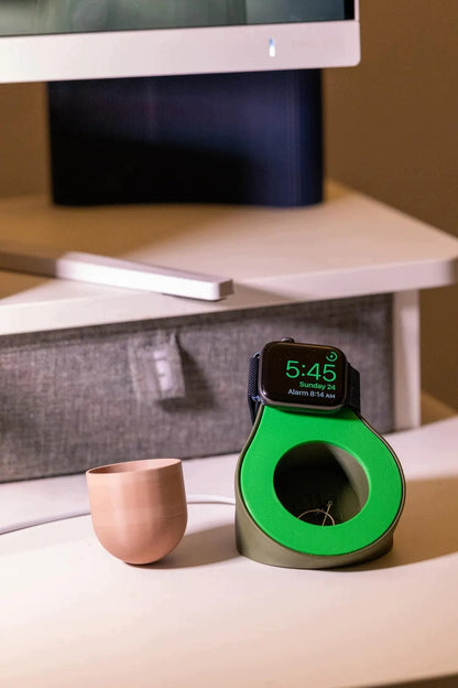 Podstawka pod Apple Watch w kształcie awokado z tajną przegródką w 3D