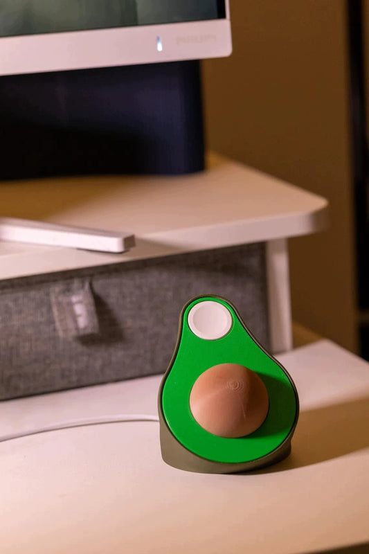 Podstawka pod Apple Watch w kształcie awokado z tajną przegródką w 3D