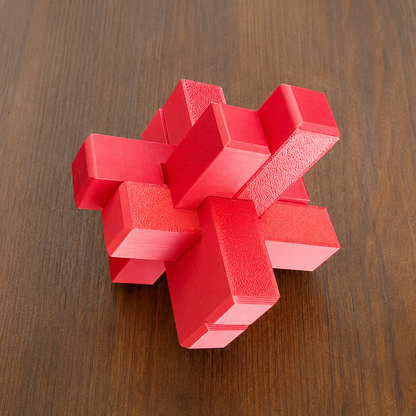 Diabelski Węzeł – Łamigłówka 3D Drukowana