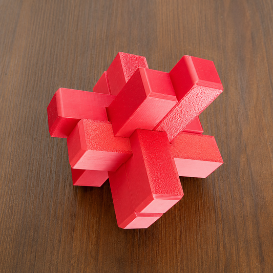 Diabelski Węzeł – Łamigłówka 3D Drukowana