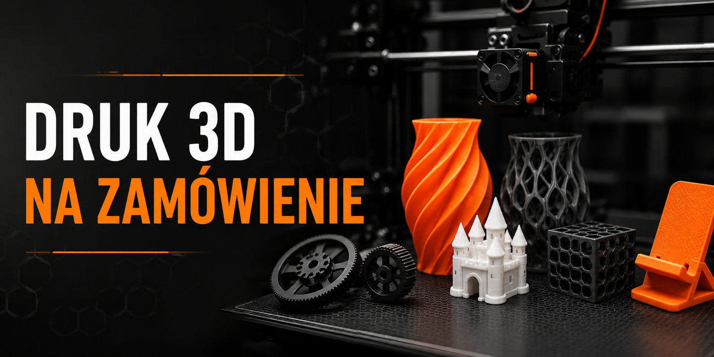 Wydruk 3D na zamówienie — wycena indywidualna