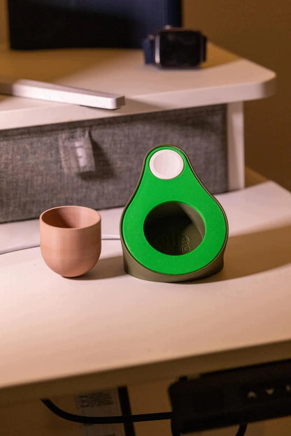 Podstawka pod Apple Watch w kształcie awokado z tajną przegródką w 3D