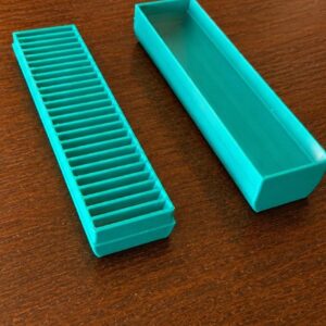 Pojemnik na 25 kapsli 20 mm z wkładem – druk 3D
